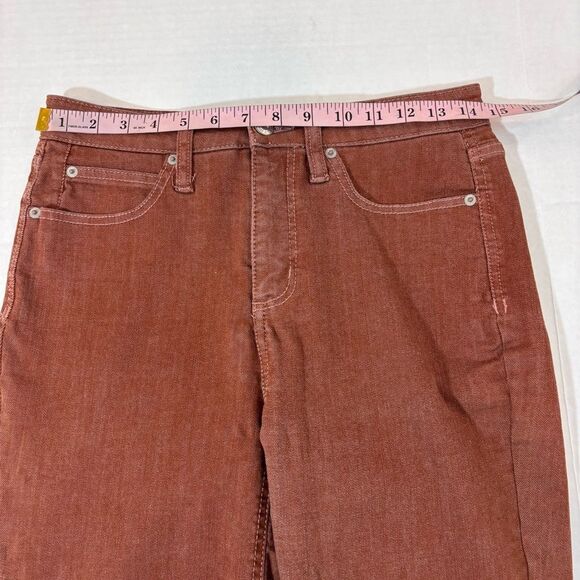 OAT HIGH-RISE SKINNY ANKLE Rust Size 27 - Picture 10 of 12